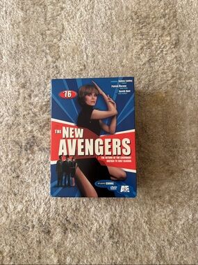 The New Avengers DVD - Blue & Red Cover